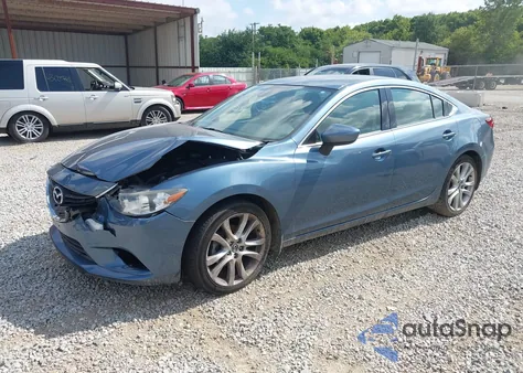 2014 Mazda Mazda6 I Touring z USA, uszkodzony, nr VIN JM1GJ1T66E1143022